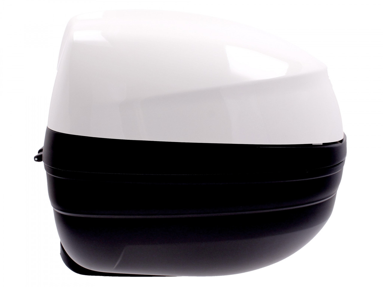 Top Case Kit (incl. mounting plate), 37 l, white for Piaggio MP3 125 / 300 / Sport HPE