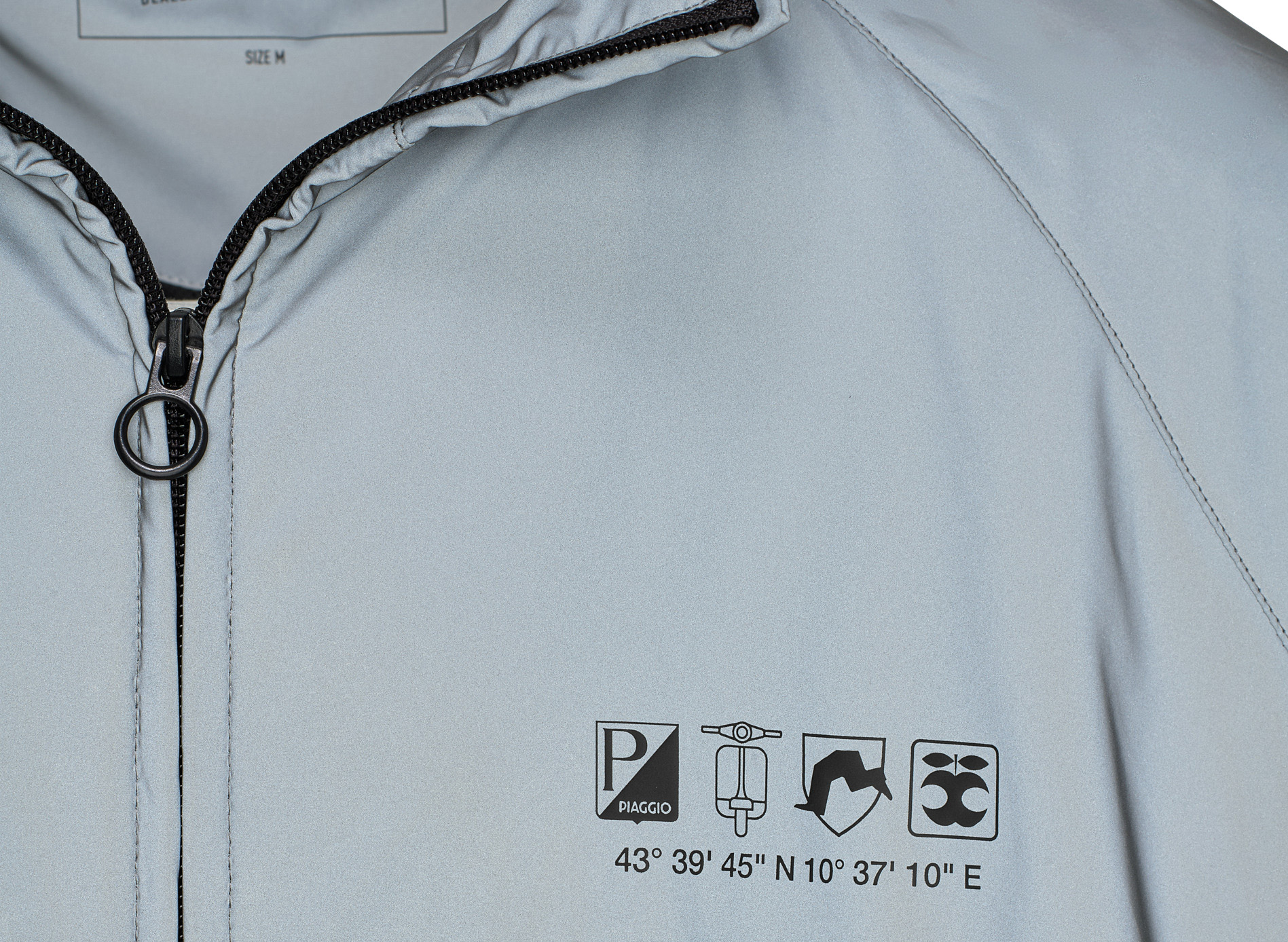 Vespa windbreaker Blade gray DEC collection