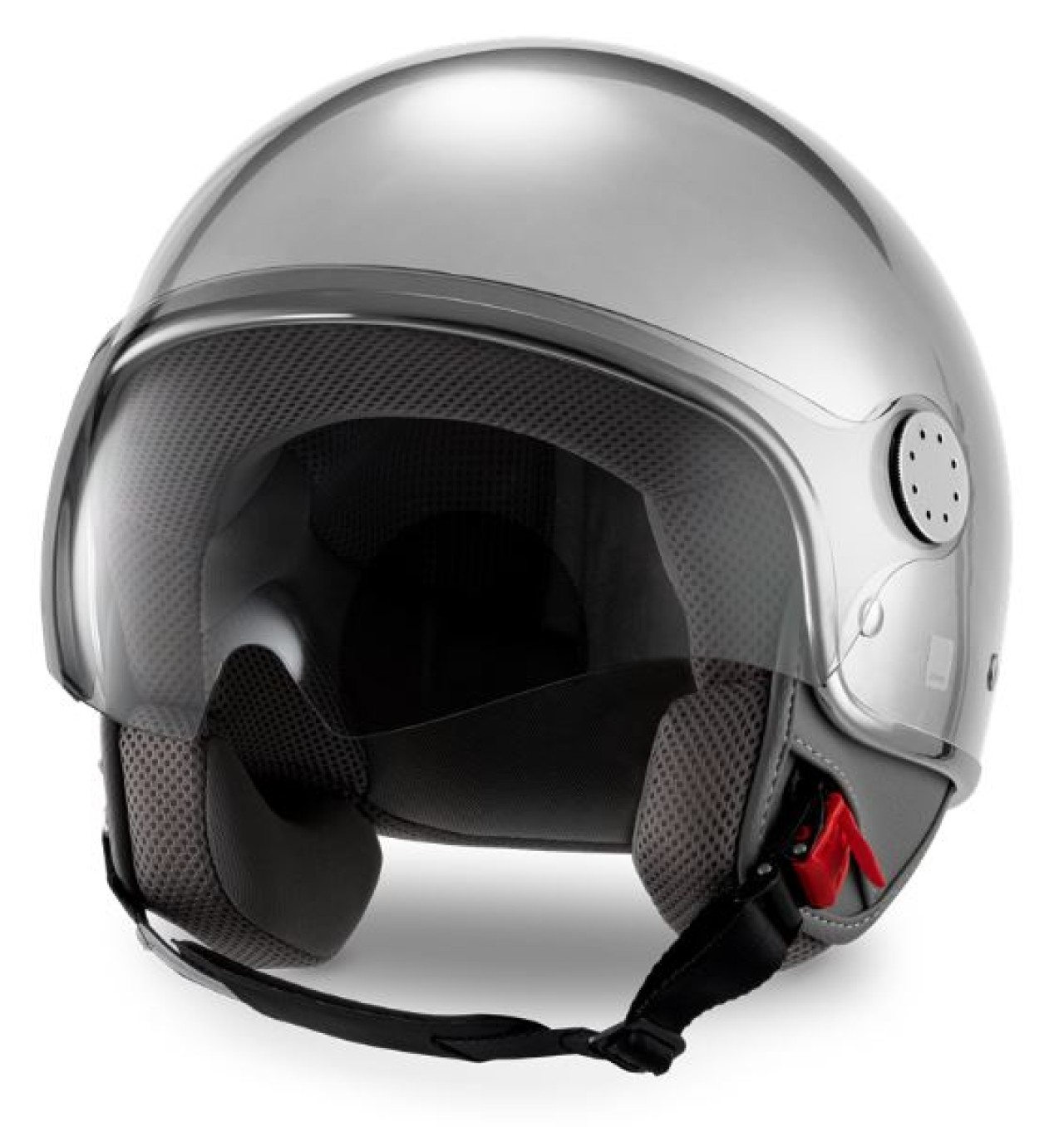 Vespa jet helmet Visor 4.0 DEC Blade silver matt