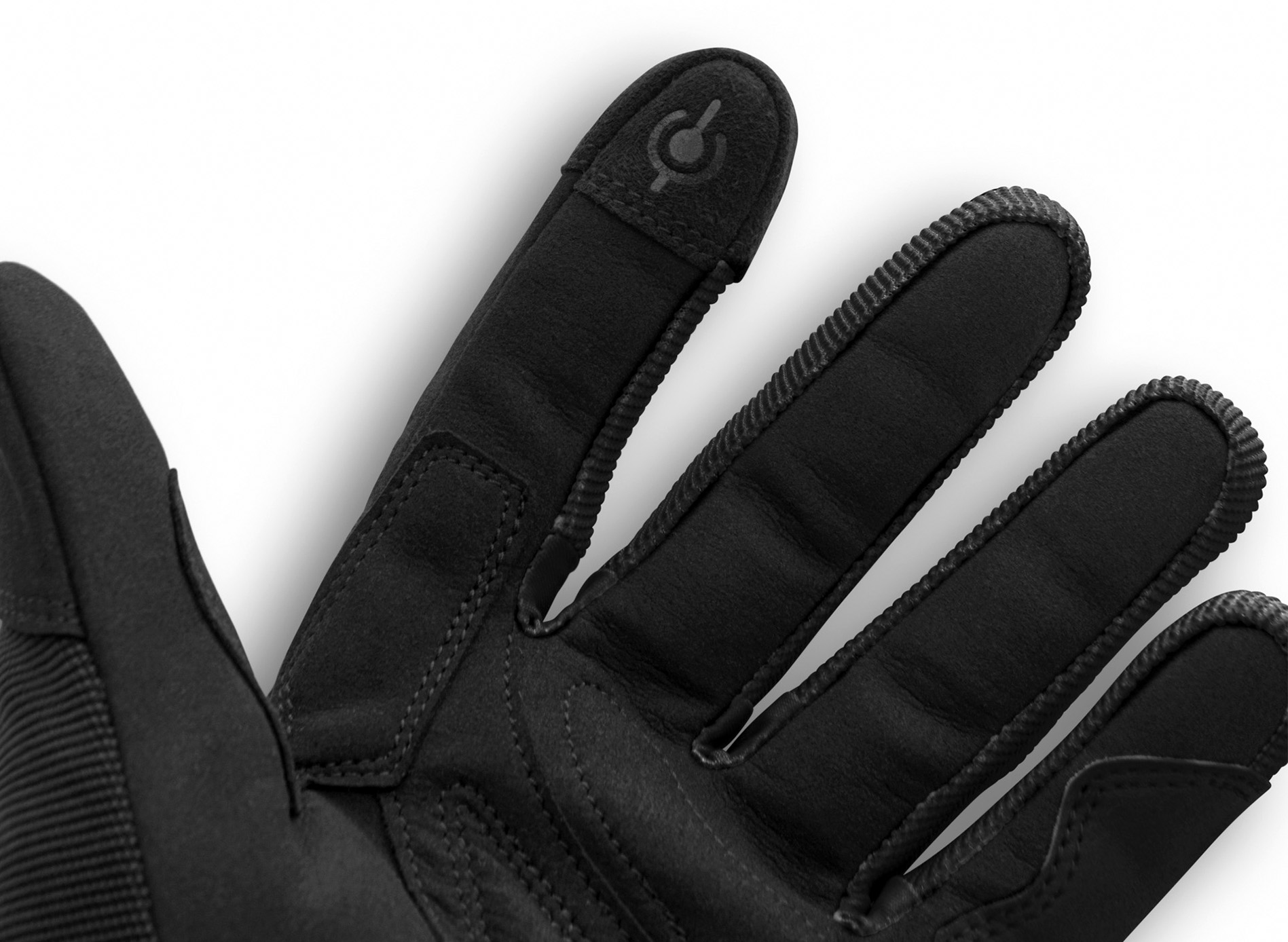 Vespa gloves black DEC