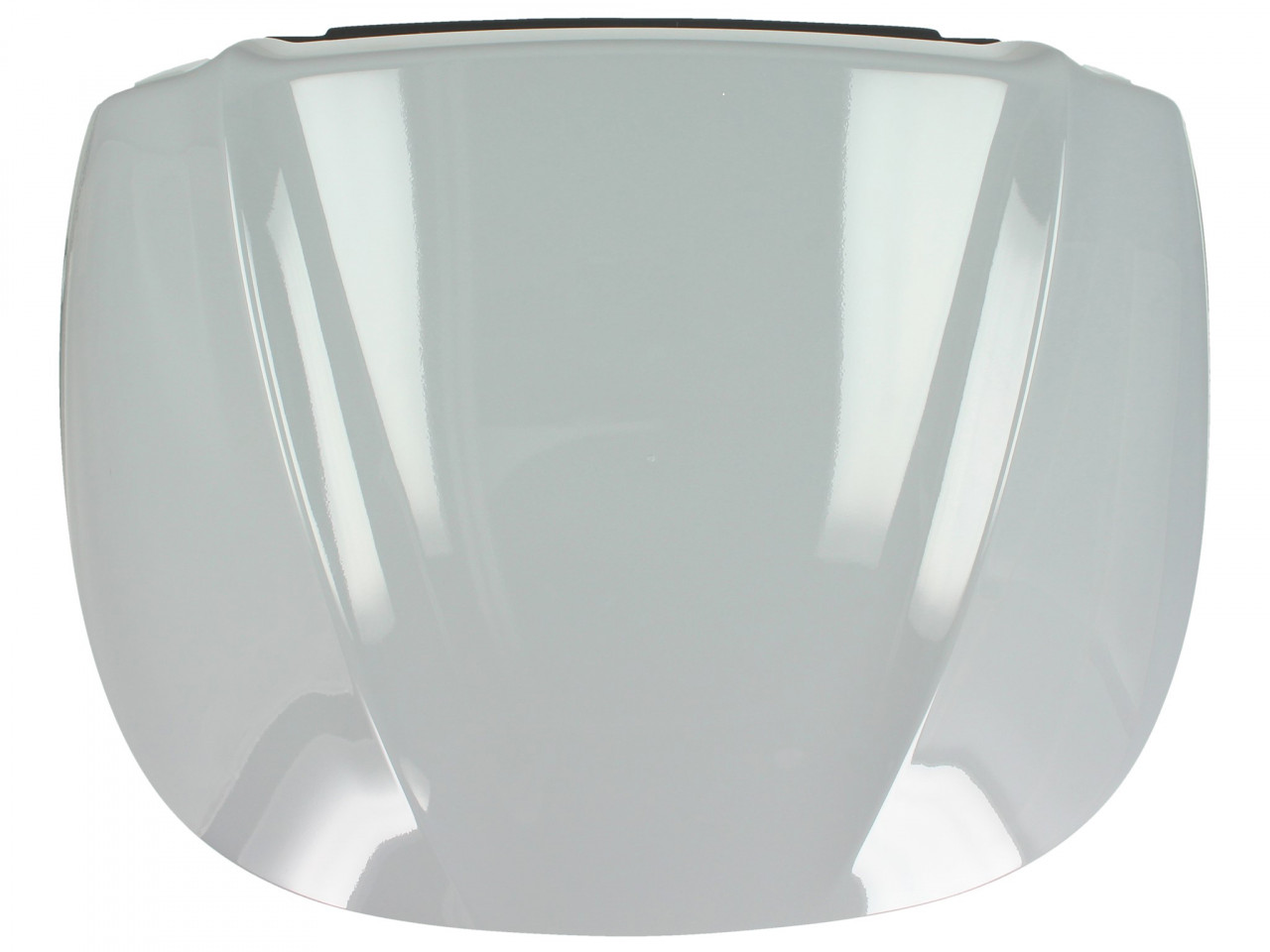Top Case Kit (incl. retaining plate), 37 l, gray for Piaggio MP3 125 / 300 / Sport HPE