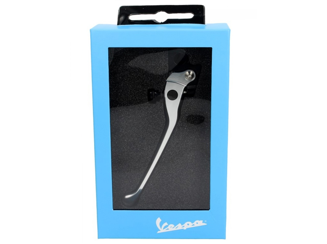 Handlebar kit, aluminum, anodized, set handles, levers and bar ends for Vespa GTS