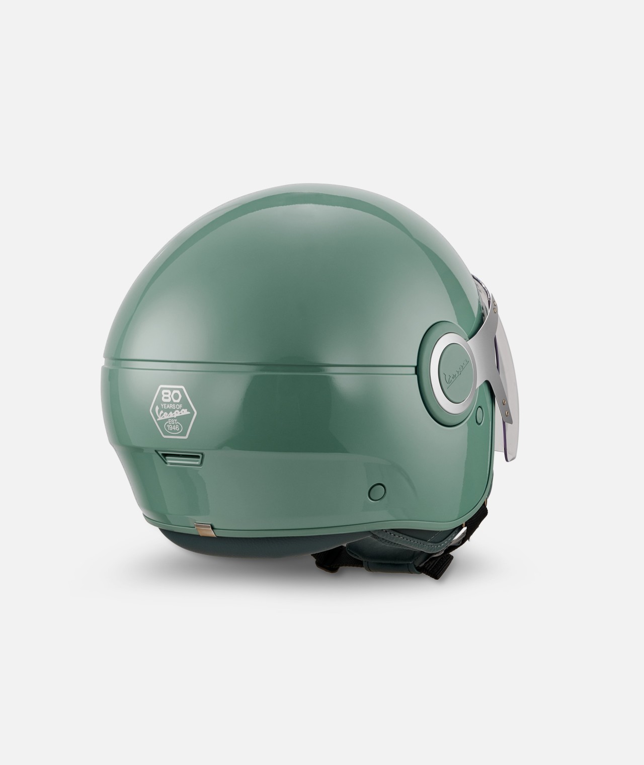 Vespa jet helmet, Vespa Argentario, gray