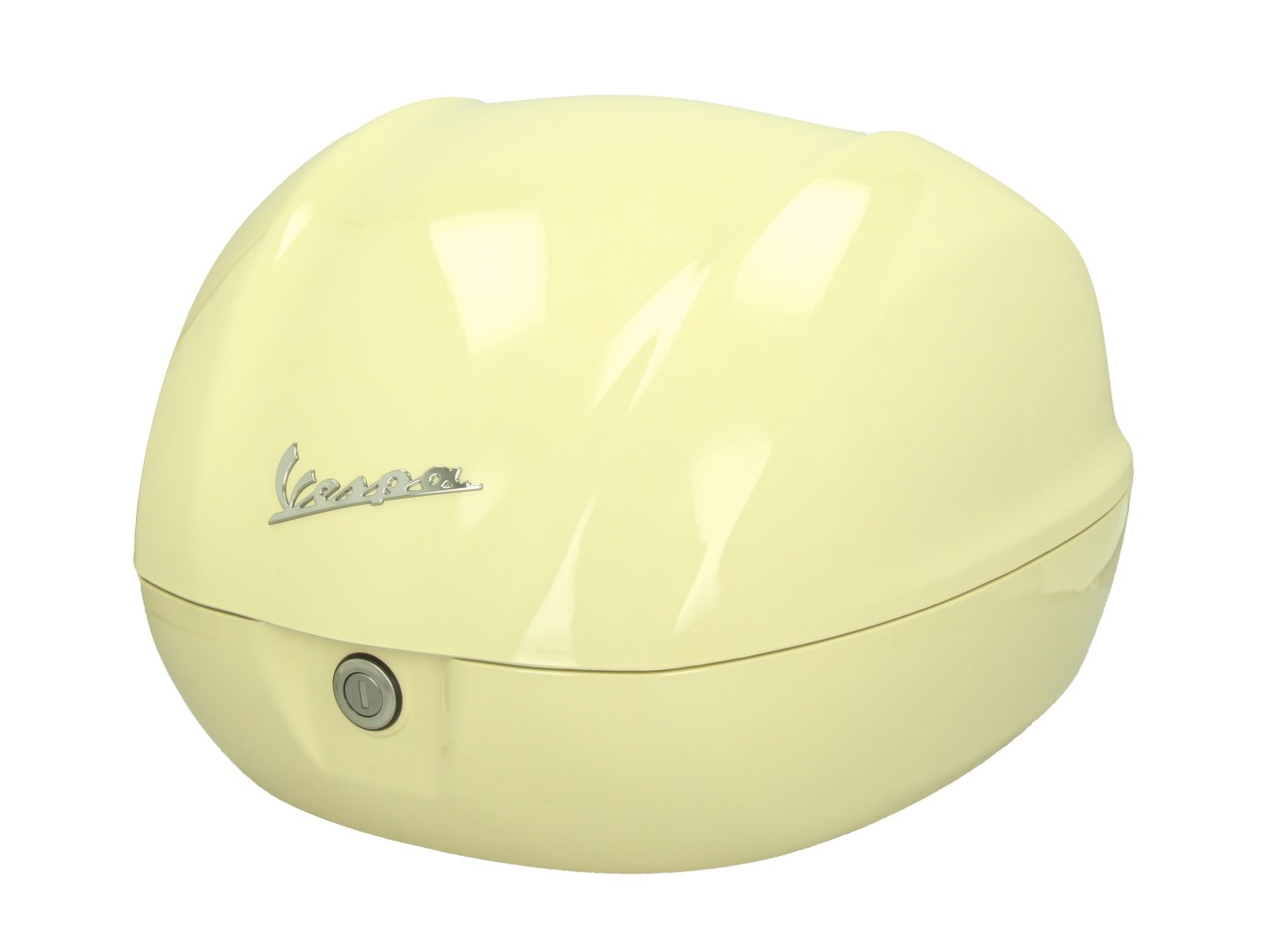 Vespa 32L Top Case, Glossy Yellow Q09, Without Backrest
