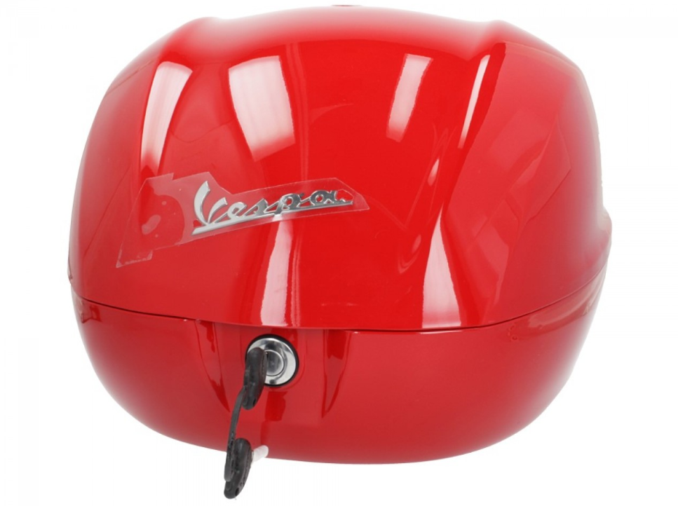 Vespa Top Case 32L, Glossy Red 894, without backrest