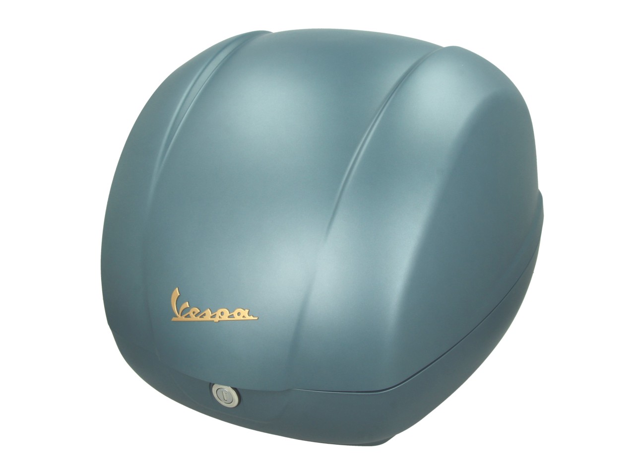 Vespa 36L Top Case, Blue, without Back Pad, Blue Officina 8 (D31)