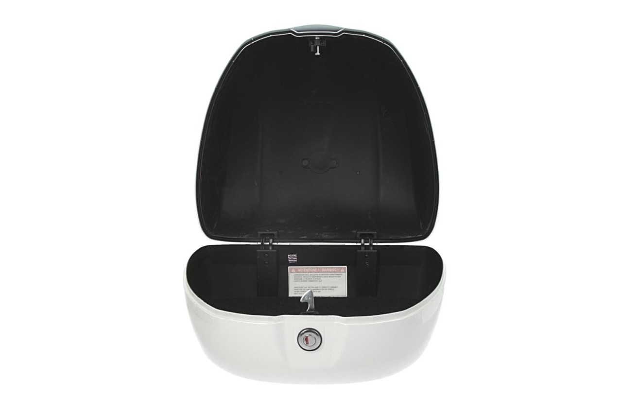 Vespa Top Case 32L, Gloss White B04, without backrest