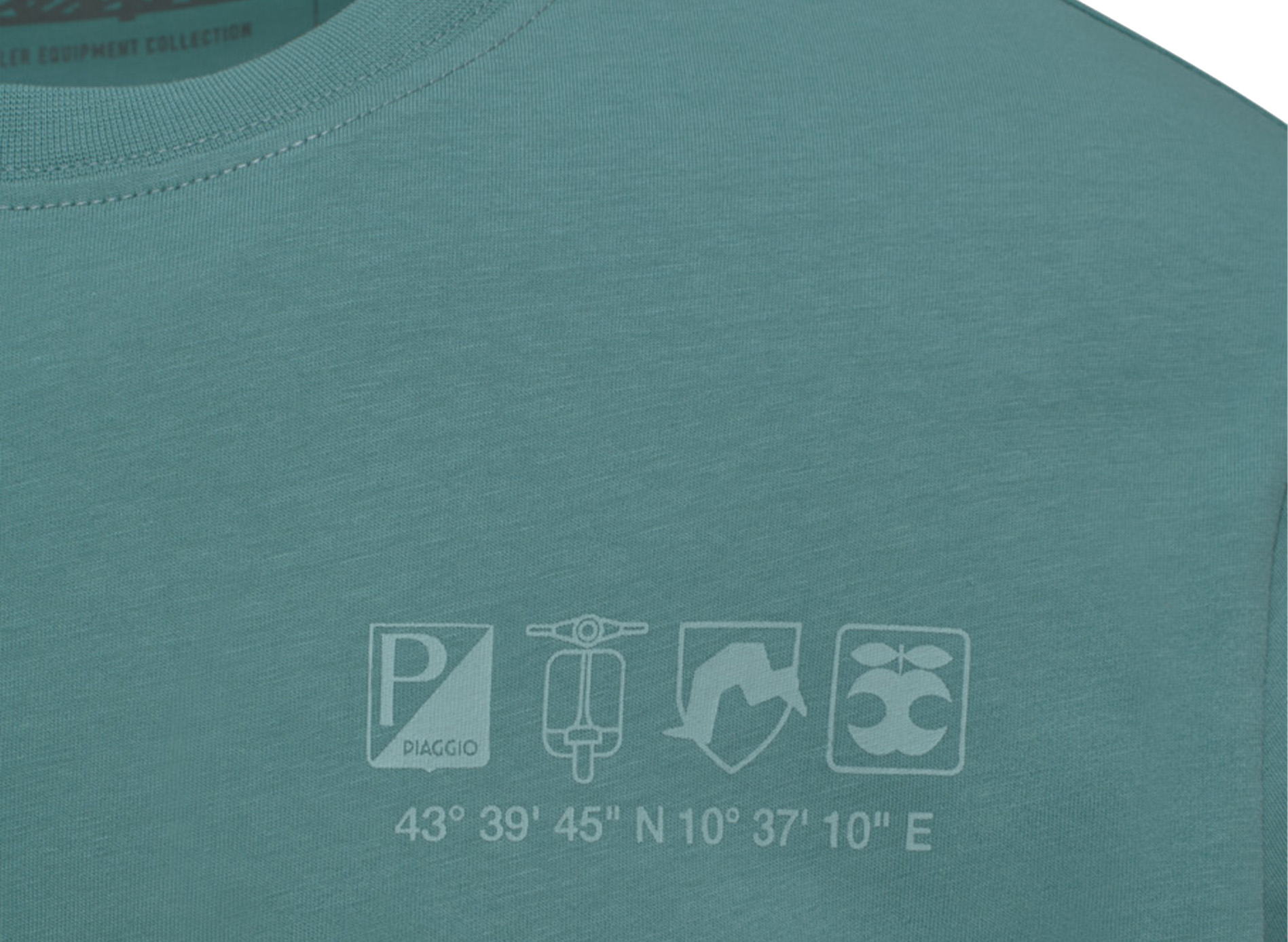 Vespa T-shirt Sol green DEC collection