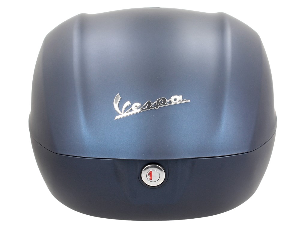 Original topcase 32 l. for Vespa Primavera blue matt 282/A