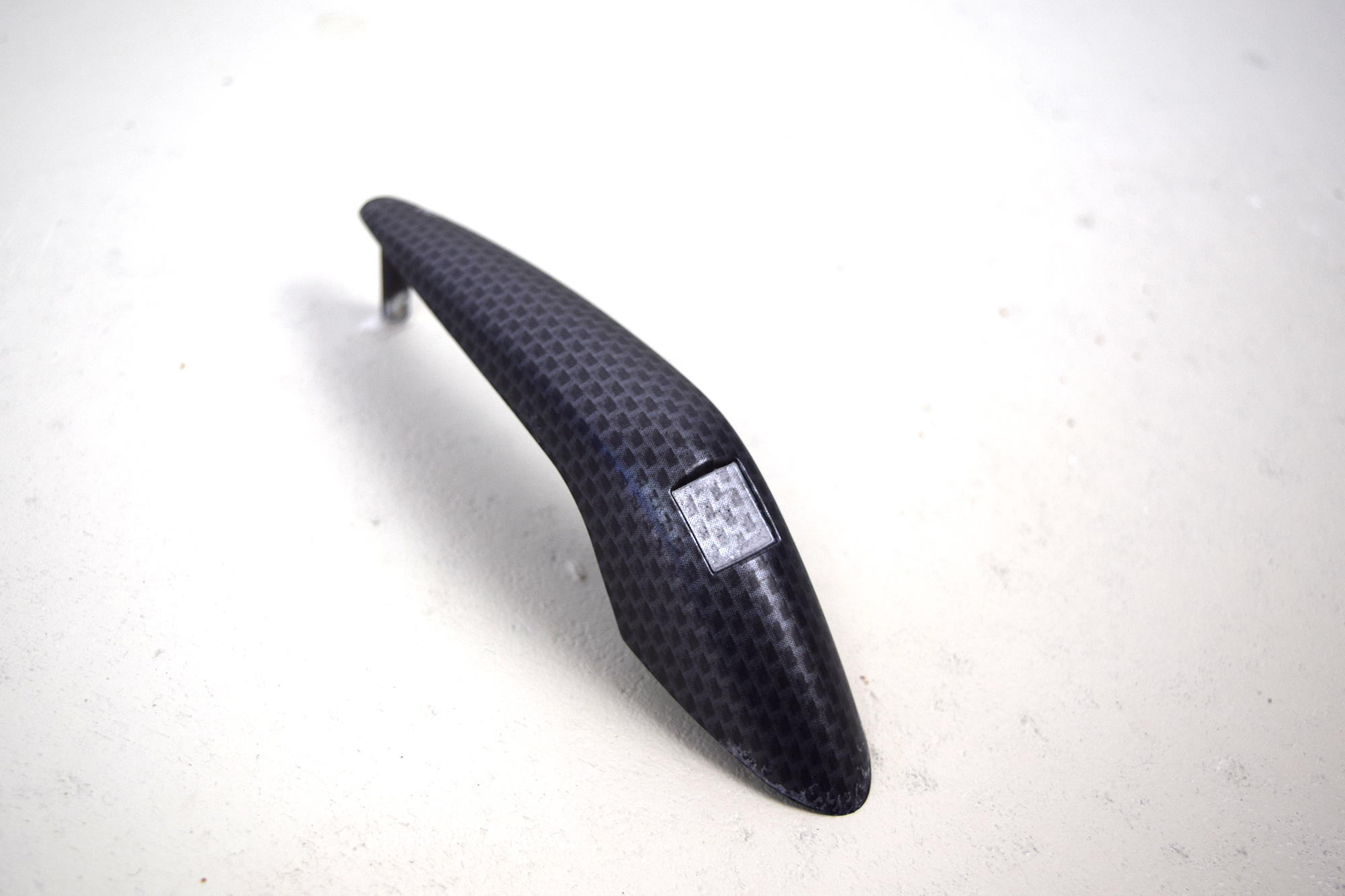 Original Vespa trim piece for fender , carbon