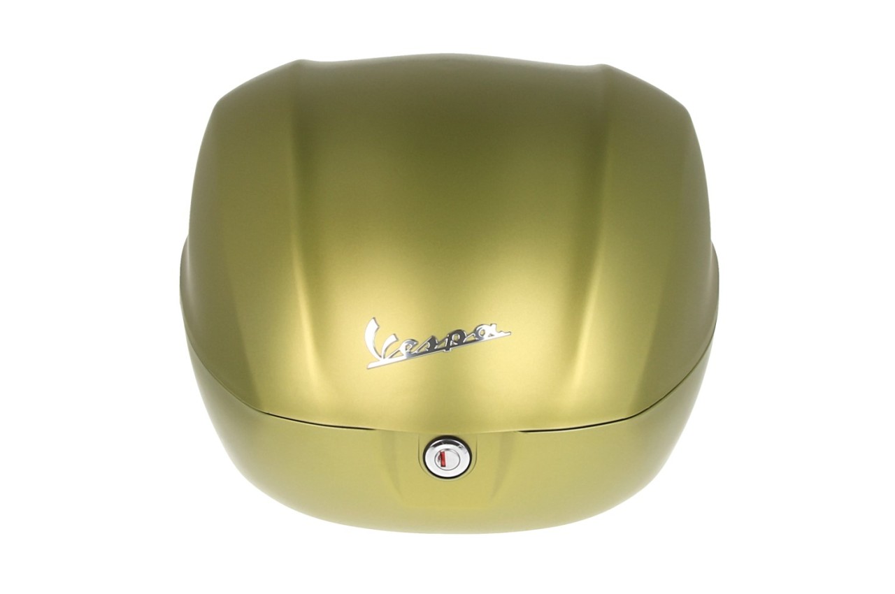 Vespa 32L Top Case, Matte Green V03, Without Backrest