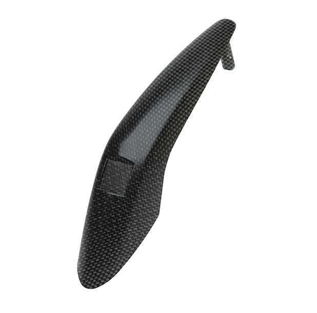 Original Vespa trim piece for fender , carbon