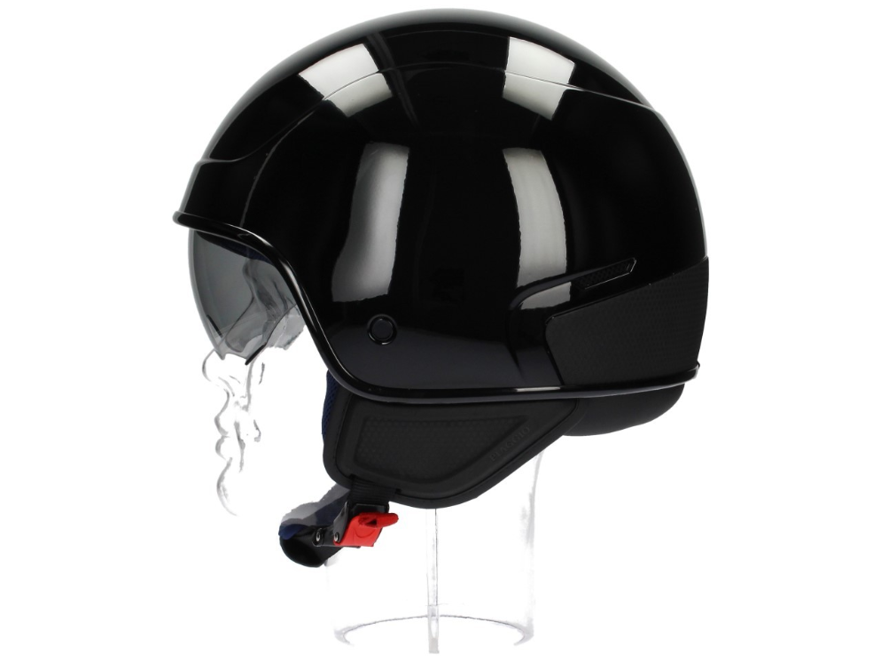 Piaggio PJ1 jet helmet black