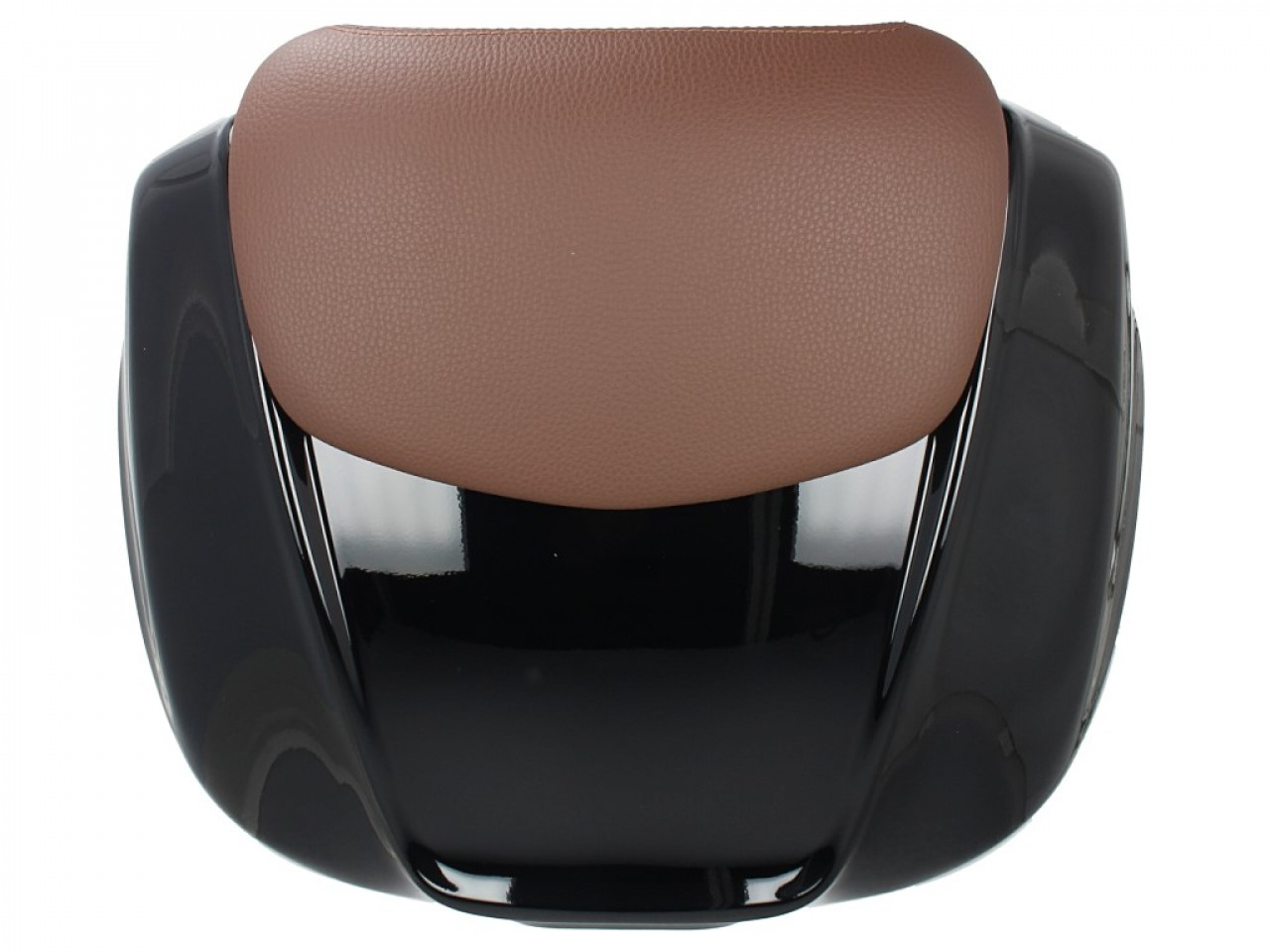 37L Top Case with Backrest for Piaggio Beverly 300/350 (18-20) - Black 90/B