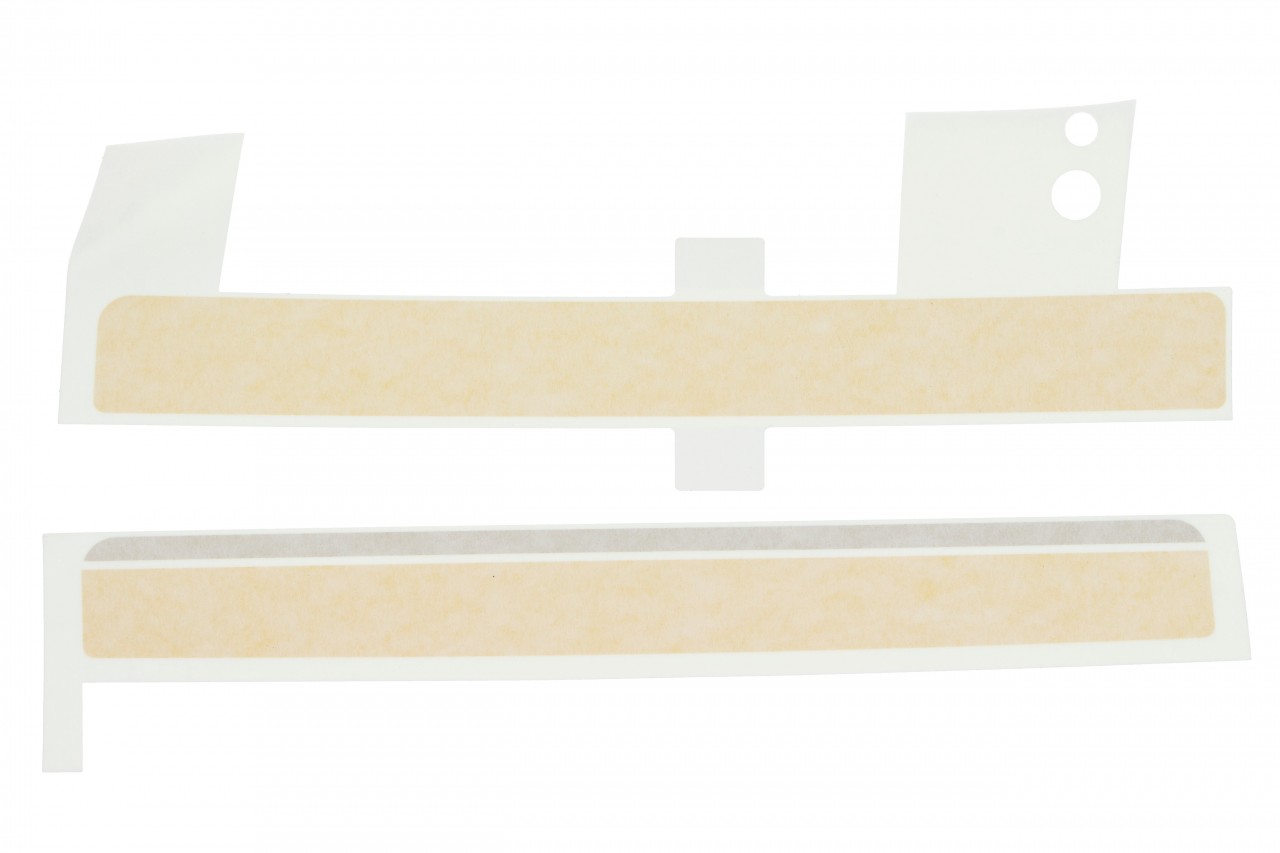 Decal set, yellow, Racing Sixties, for Vespa GTS Top Case
