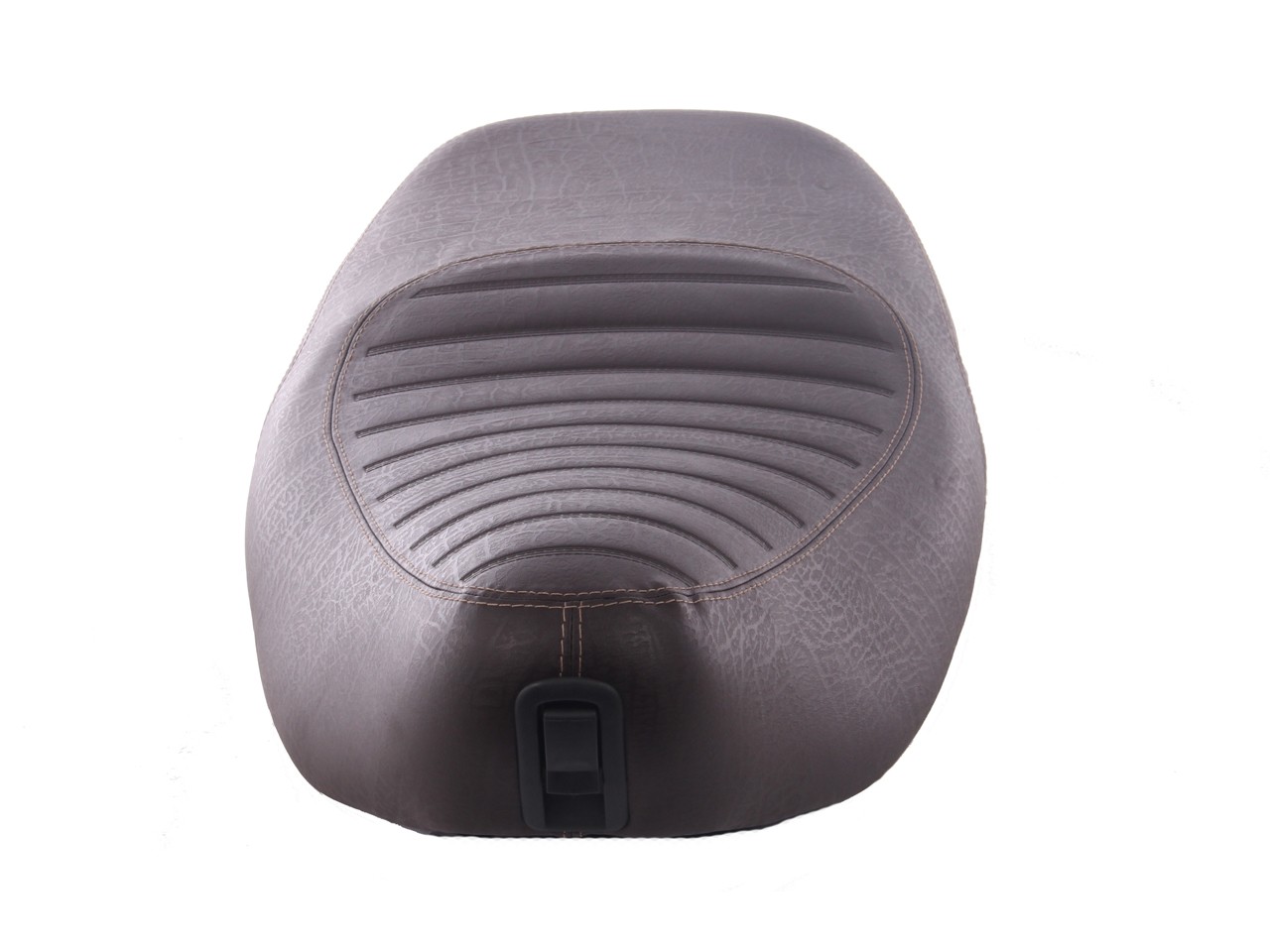 Vespa seat dark brown quilted for LX 50-150cc Touring, ET2/ET4 /LX/LXV/S 50-150cc-