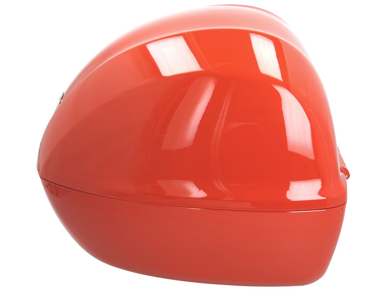 Vespa 32L Top Case, Glossy Orange A11, Without Backrest