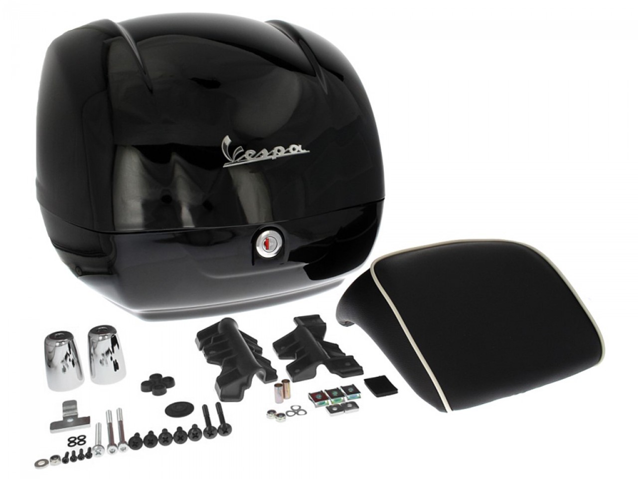 Original top case for Vespa GTS - glossy black 90, 094, from 2014