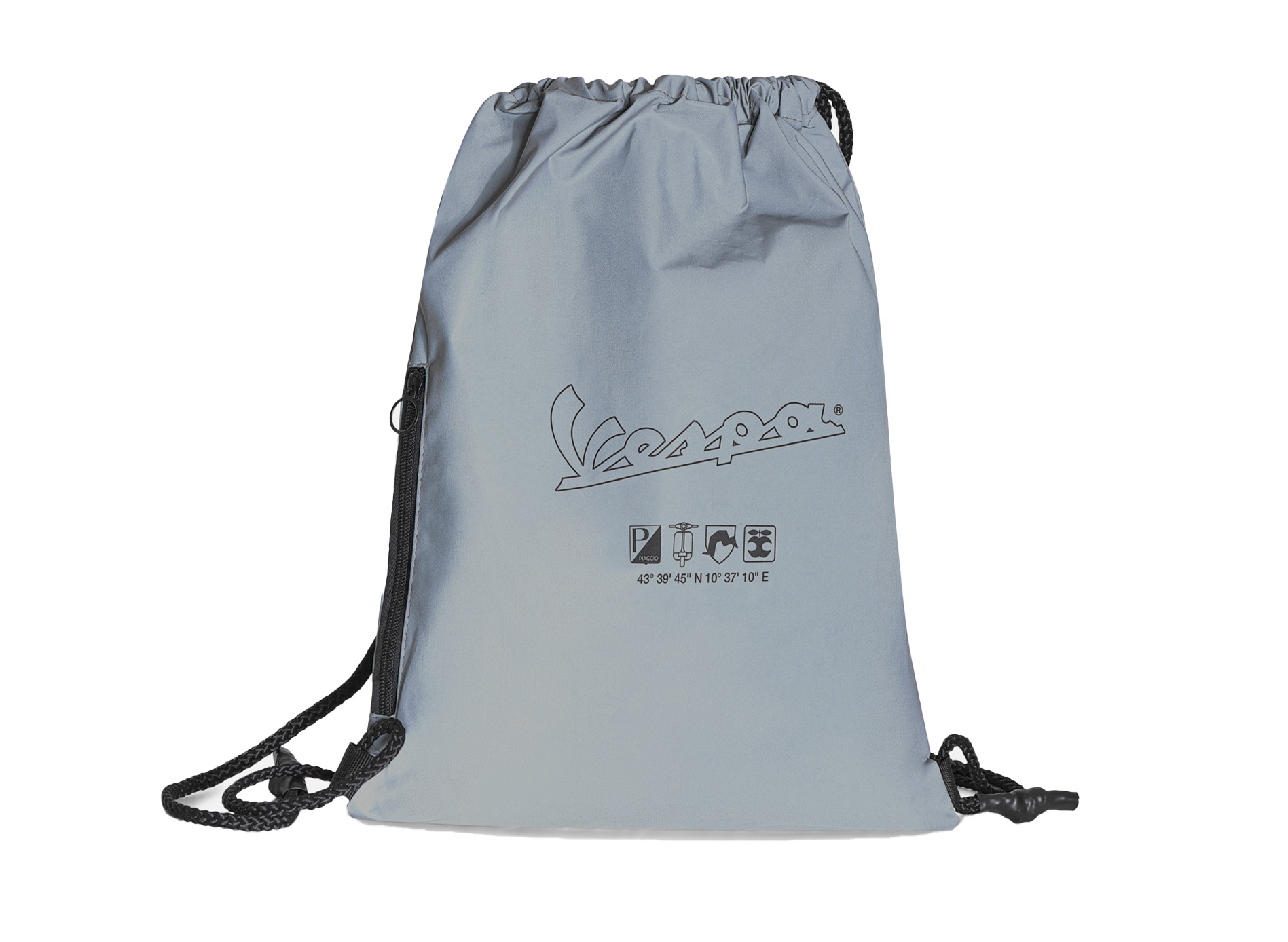 Vespa Blade Gray Gym Bag/Backpack from the DEC Collection