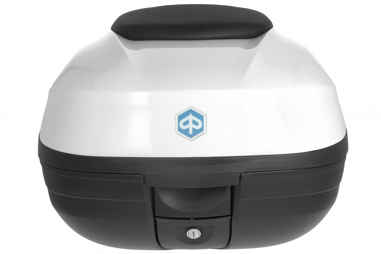Top Case 37 l, white (XB3_white 533) for Piaggio MP3 400 / 500 HPE 2020-2021
