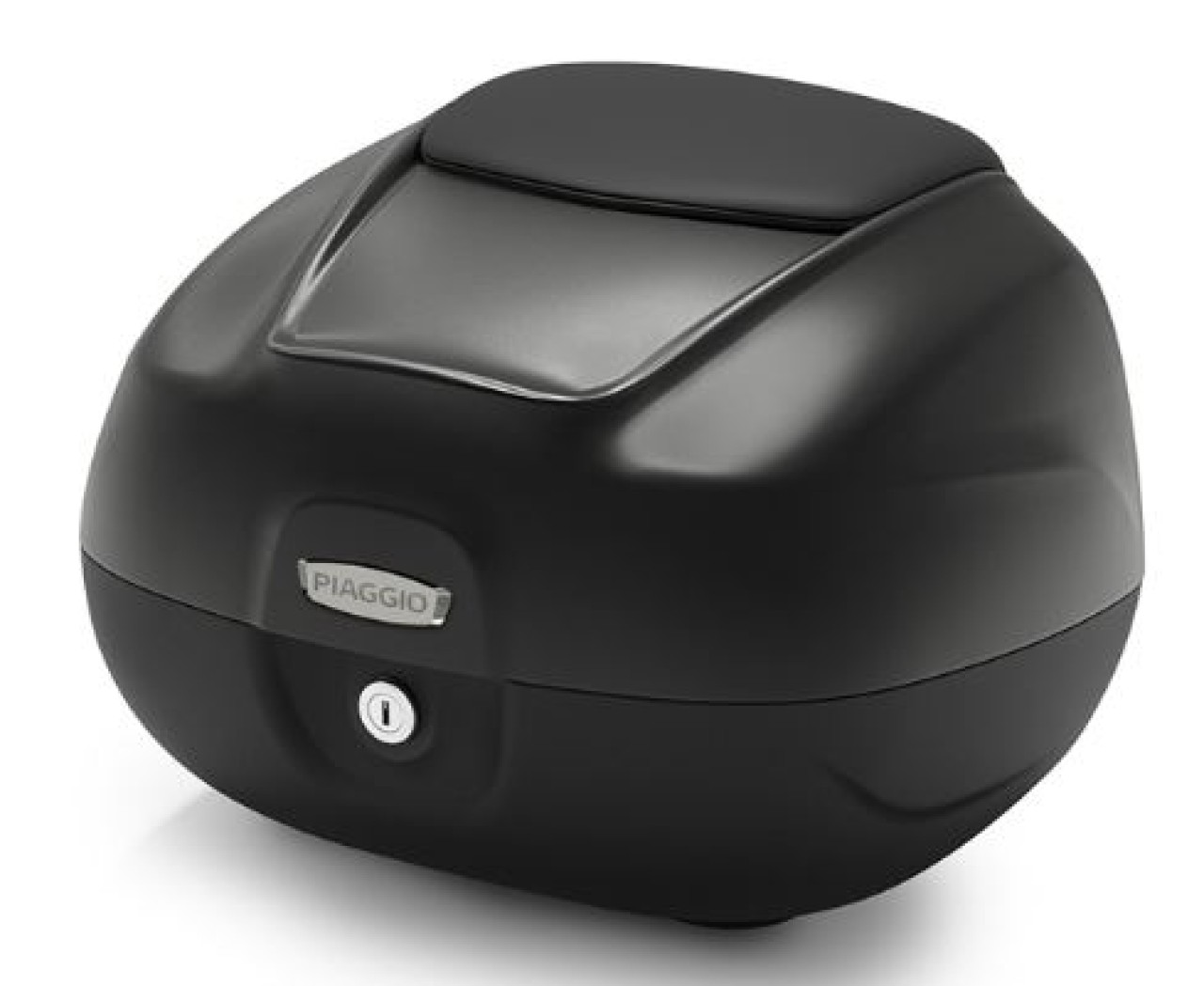 37L Top Case with Backrest for Piaggio MP3 HPE 530 Exclusive Maxi /RST - Matte Black 93/B