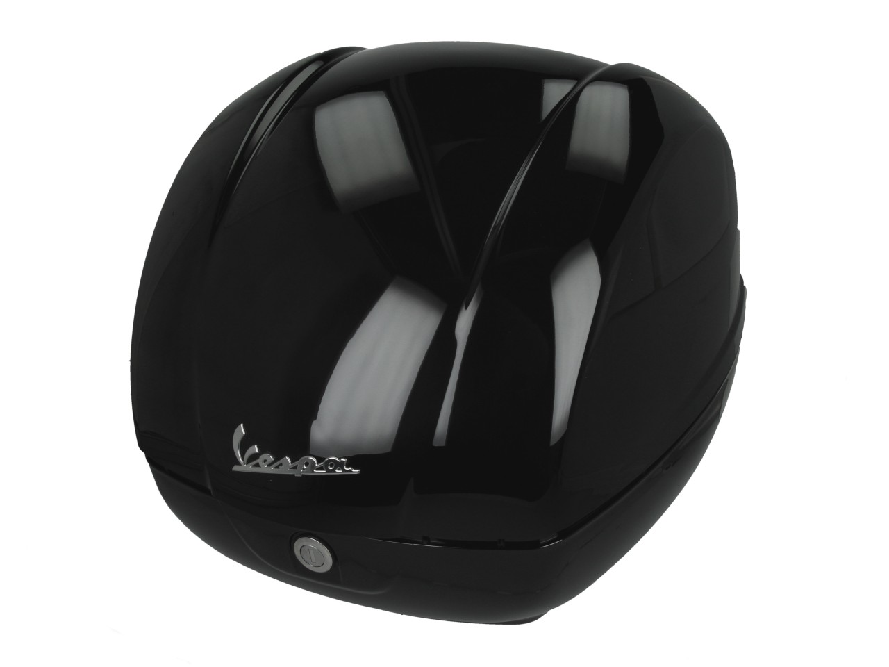 Genuine 36L Gloss Black Top Case 094 for Vespa GTS 125/310 and GTV 310