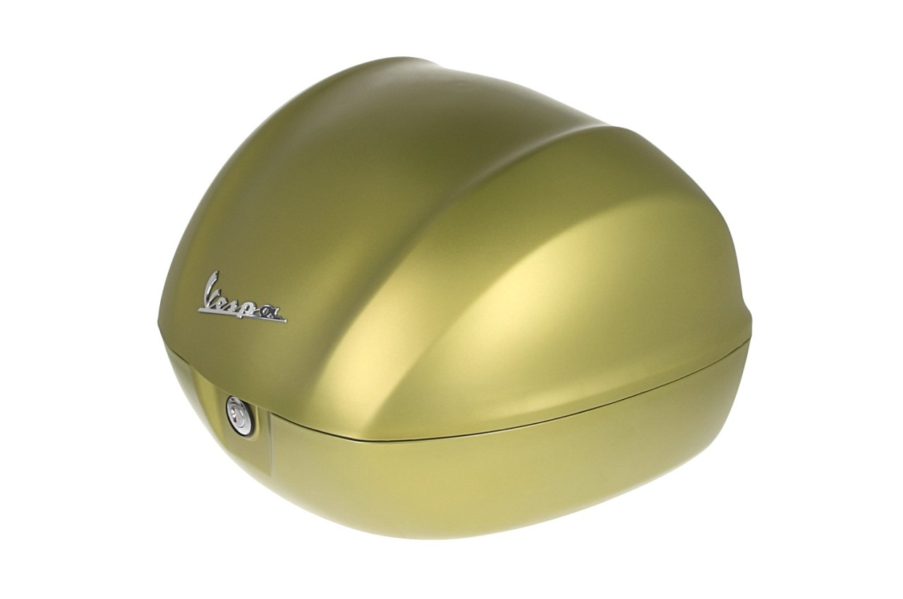 Vespa 32L Top Case, Matte Green V03, Without Backrest