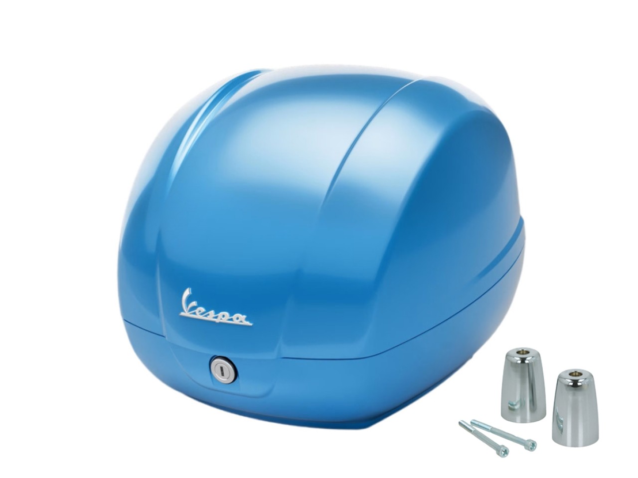 Genuine 36L Light Blue Top Case A19 for Vespa GTS 125/310 and GTV 310