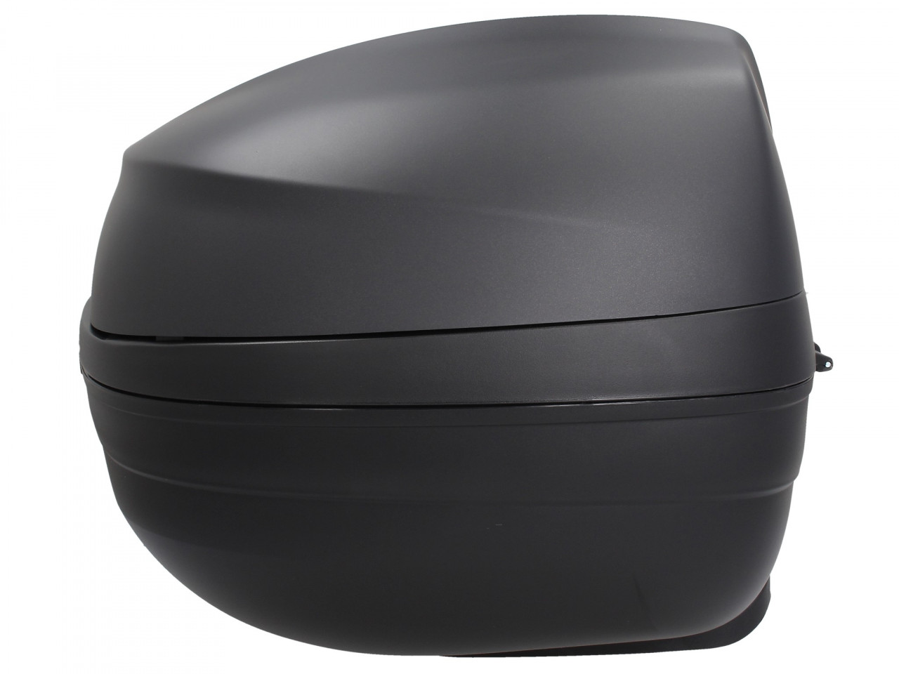 Top Case Kit (incl. mounting plate), 37 l, black matt for Piaggio MP3 125 / 300 / Sport HPE
