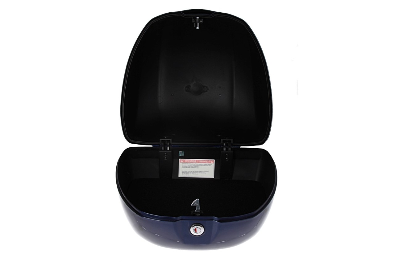Genuine Vespa 32L Top Case, Dark Blue, 289/A, without backrest