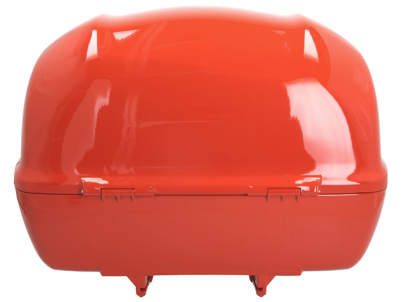 Vespa 32L Top Case, Glossy Orange A11, Without Backrest