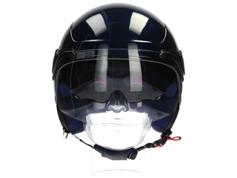 Piaggio PJ jet helmet blue
