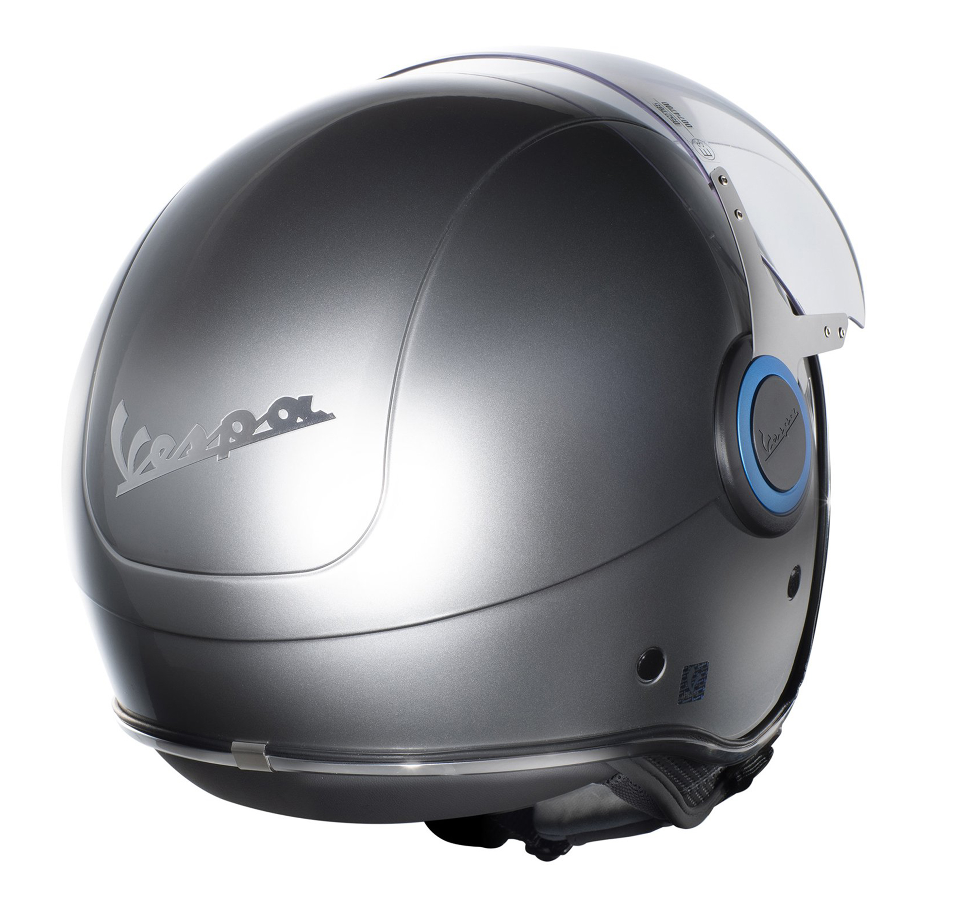 Vespa jet helmet VJ Elettrica, silver