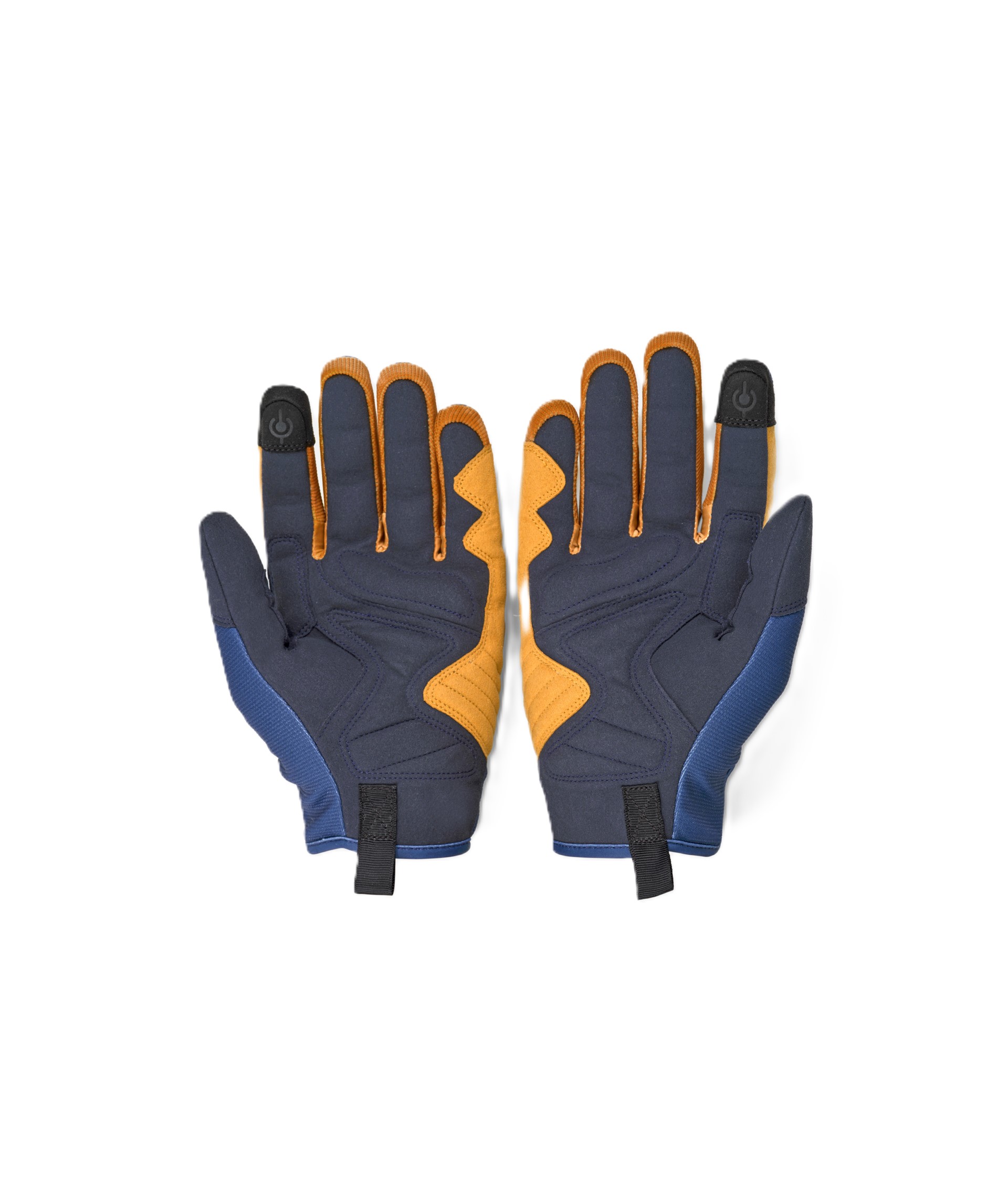 Vespa gloves Officina 8 blue yellow