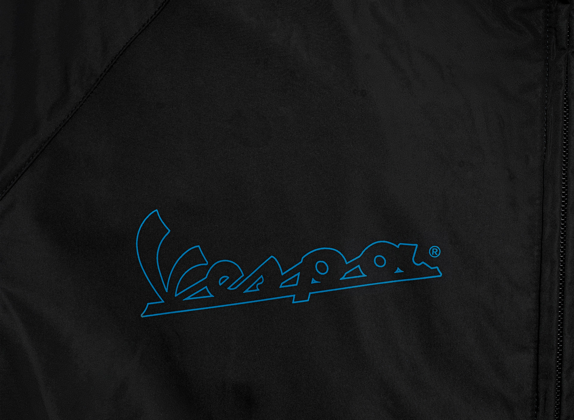 Vespa windbreaker black DEC collection