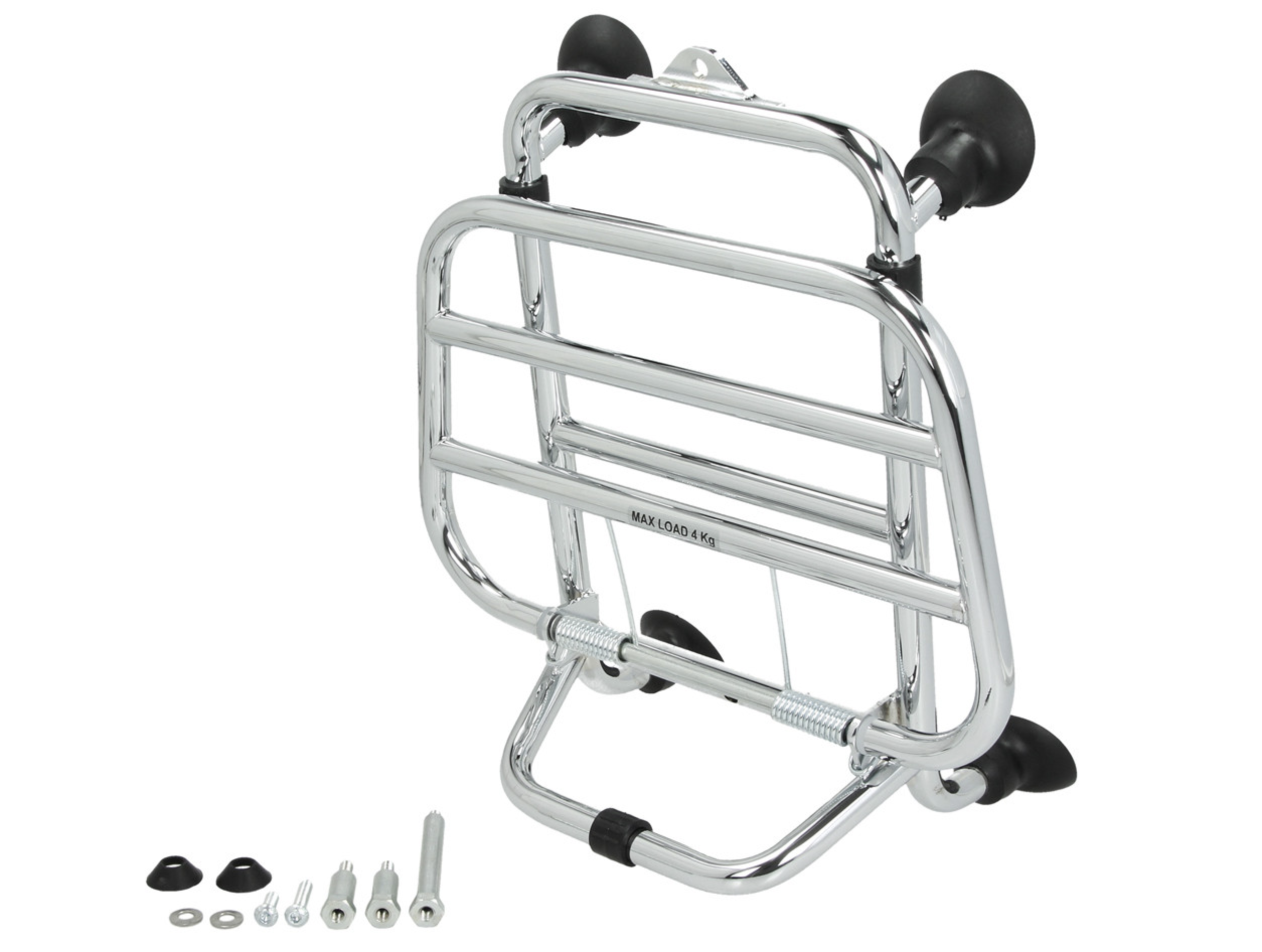 Front folding luggage rack chrome for Vespa GTS original Vespa