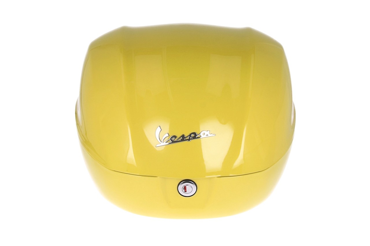 Vespa Top Case 32L, Glossy Yellow L08, Without Backrest