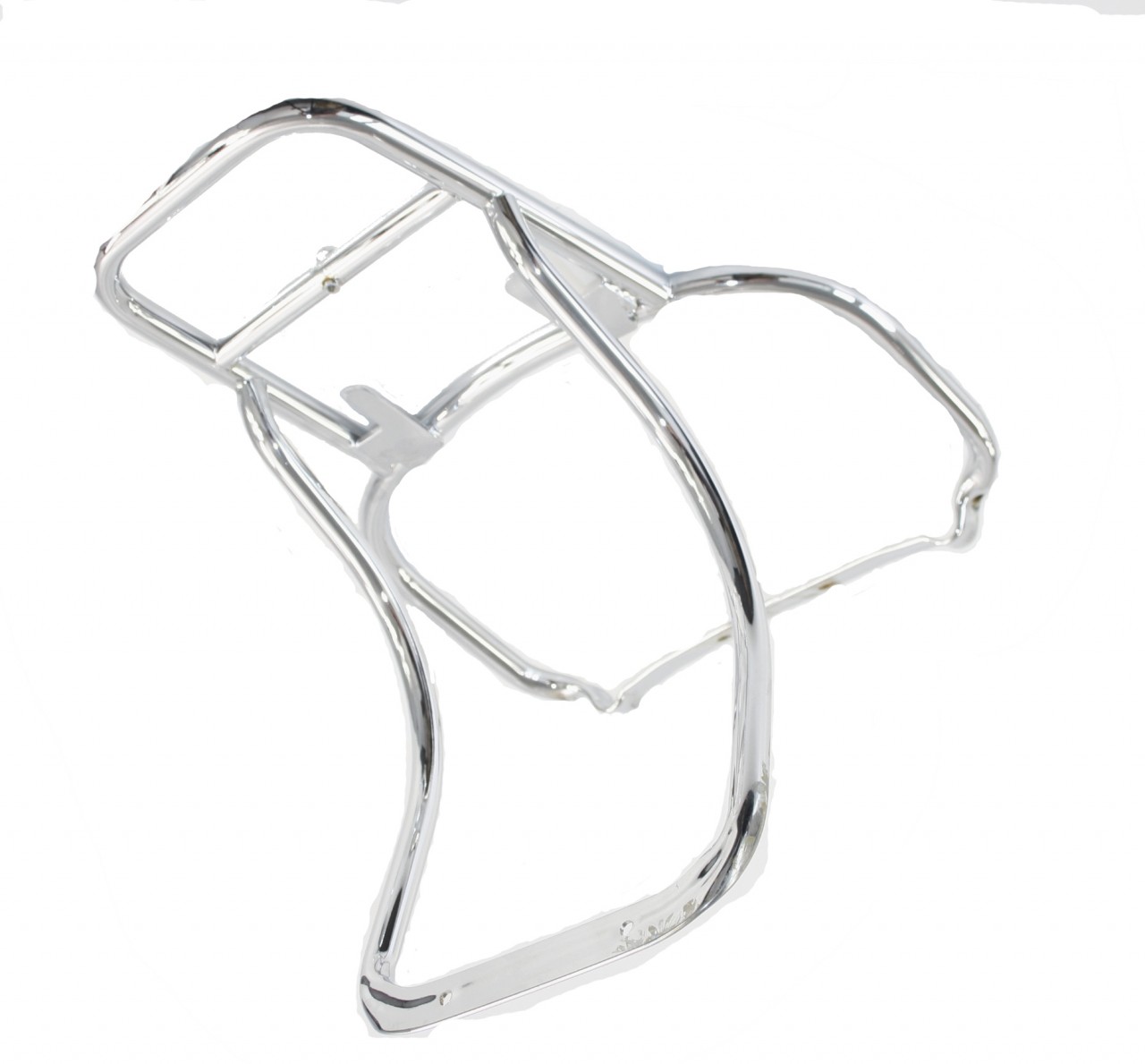 Original Chrome Rear Top Case Rack for Vespa PX