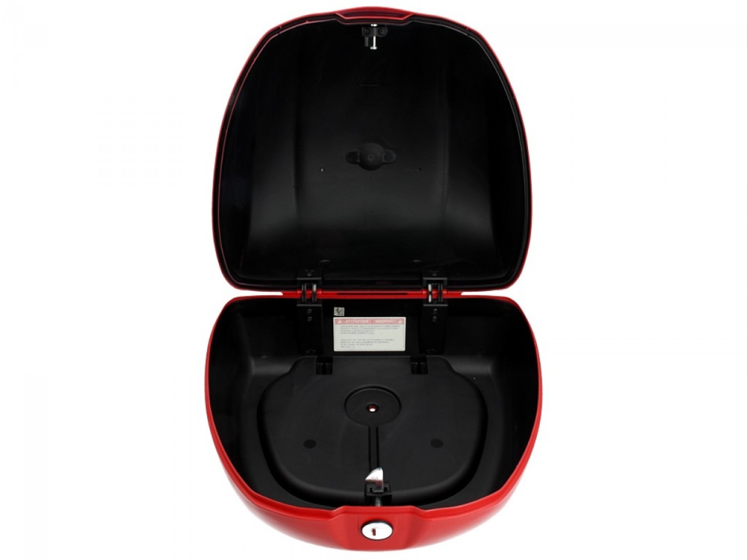 Original topcase 32 l. for Vespa Primavera red dragon matt 896/A