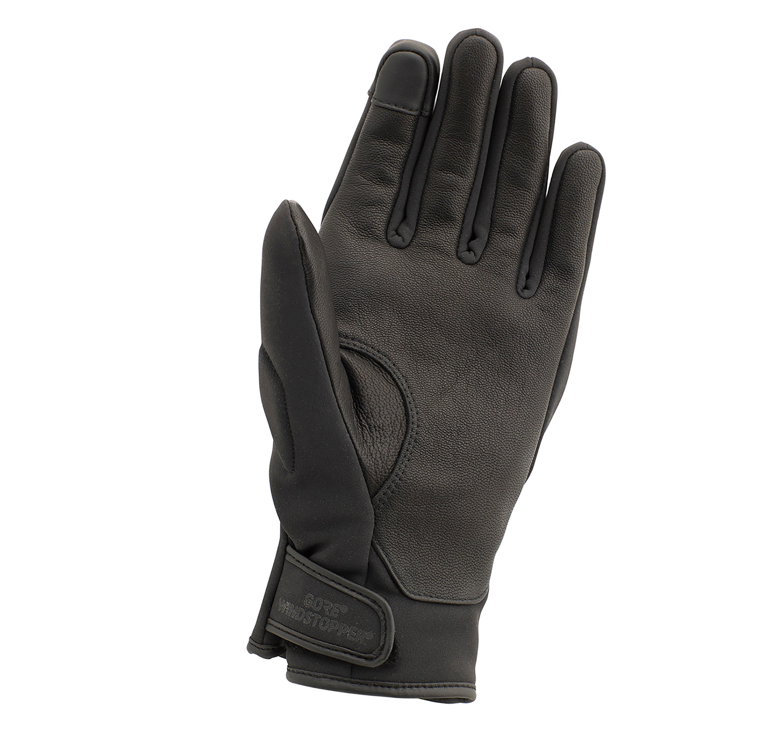 Piaggio Gloves Windstopper Gore-Tex black