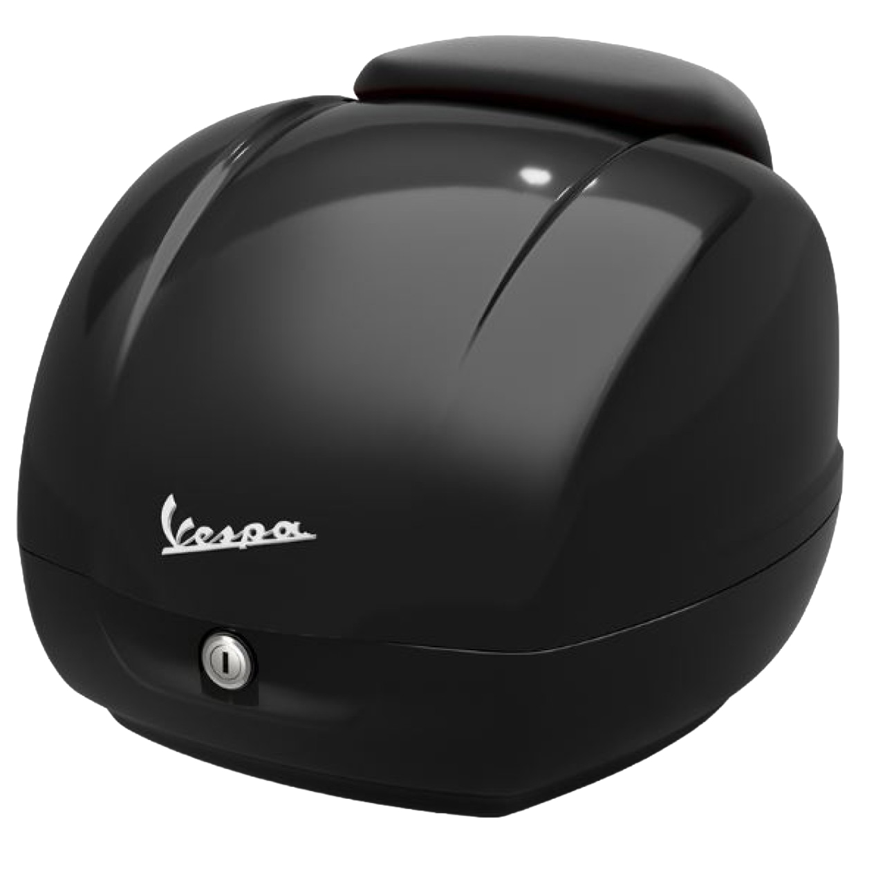 Original top case for Vespa GTS - black nero cosmo / vulcano / 98/A