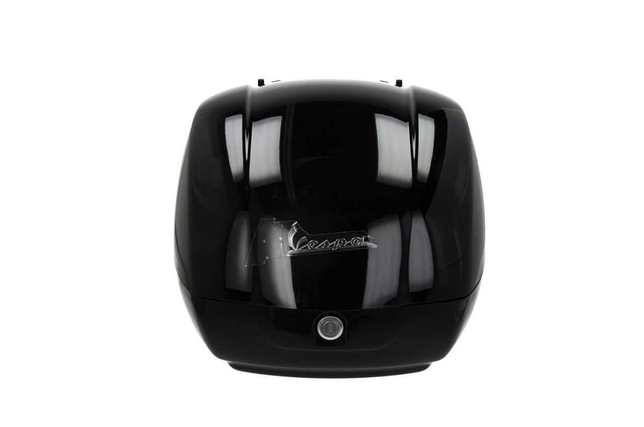 Original topcase for Vespa GTS Super - black glossy 094 2022-