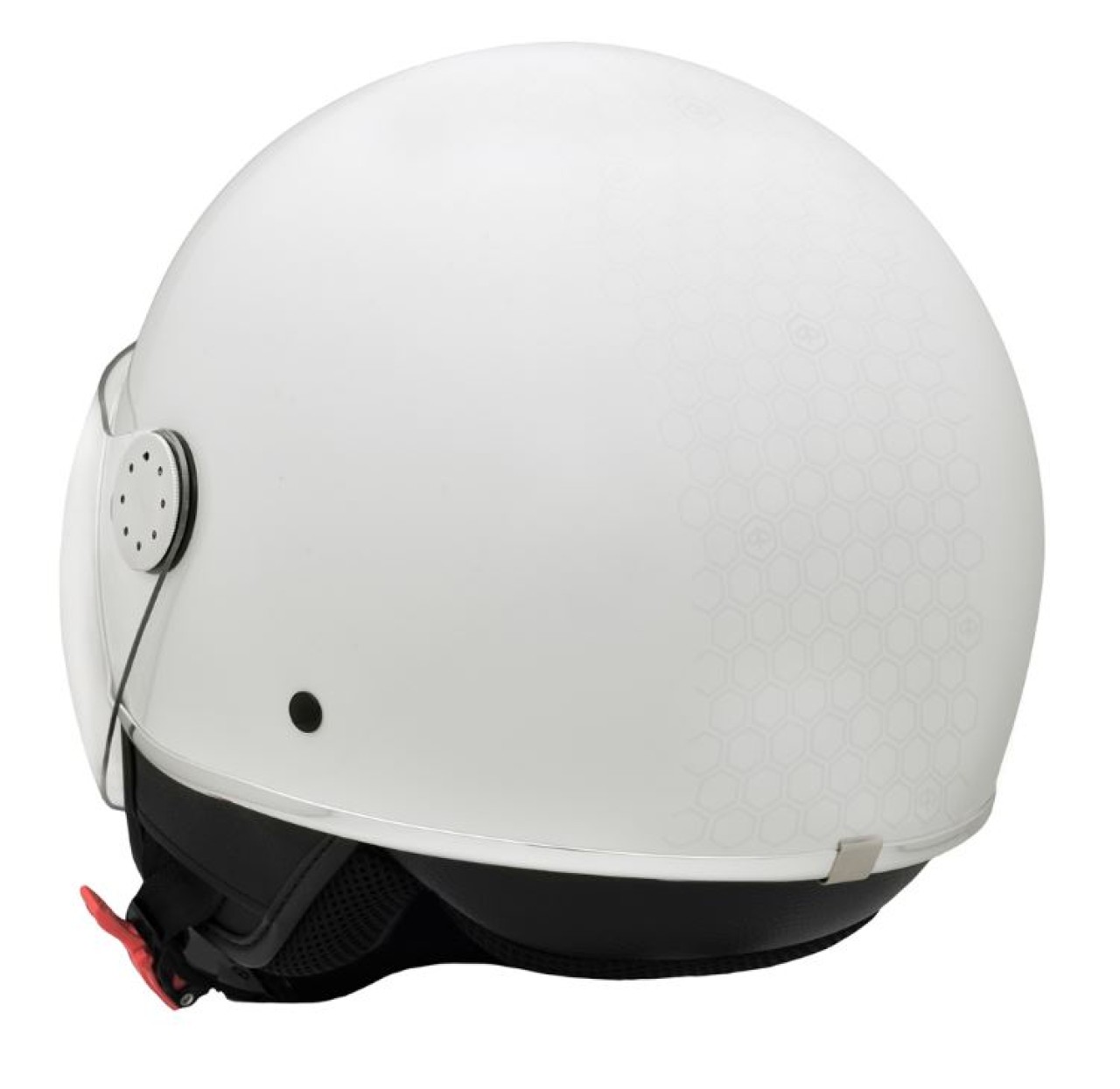 Piaggio Demi Jet Mirror Open-Face Helmet, Matte White