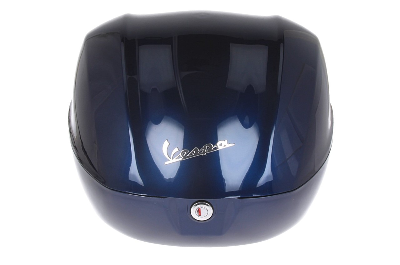 Genuine Vespa 32L Top Case, Dark Blue, 289/A, without backrest