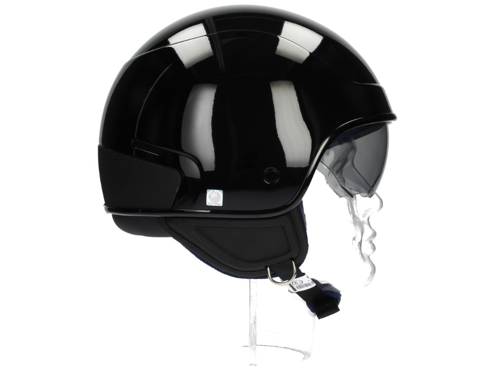 Piaggio PJ1 jet helmet black