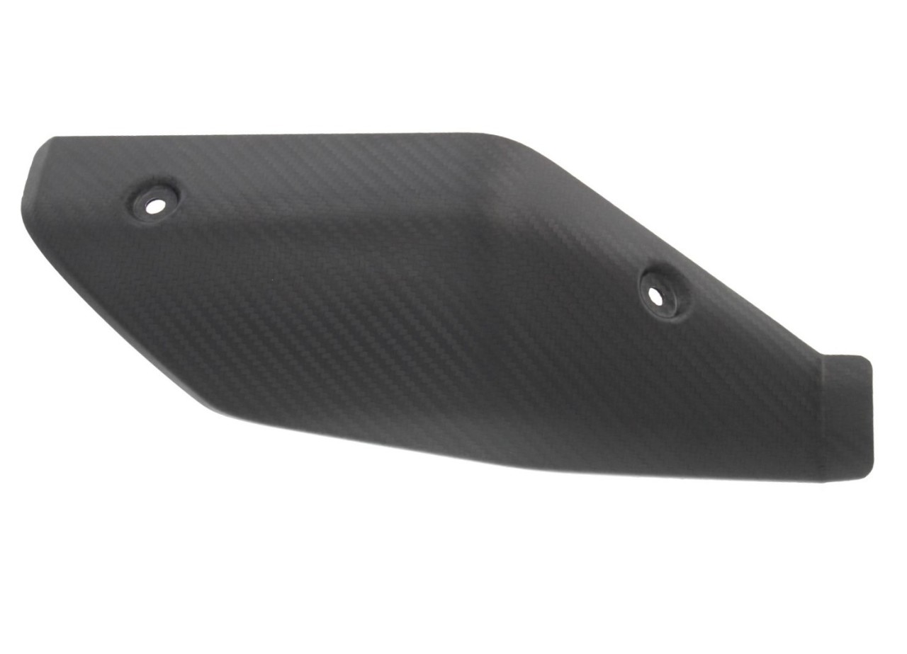 Slip-on silencer stainless steel black for Piaggio MP3 HPE 400