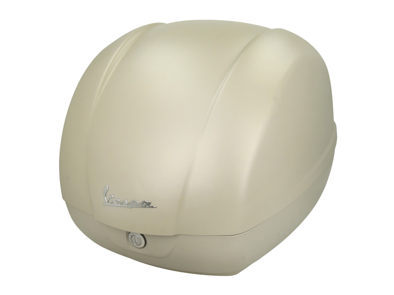 Genuine 36L Beige Matte Top Case Q03 for Vespa GTS 125/310 and GTV 310