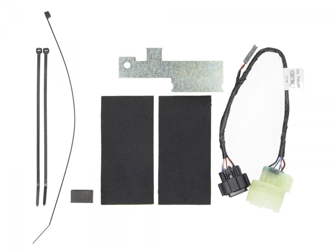 Installation kit for electronic anti-theft device for Vespa GTS (19-)