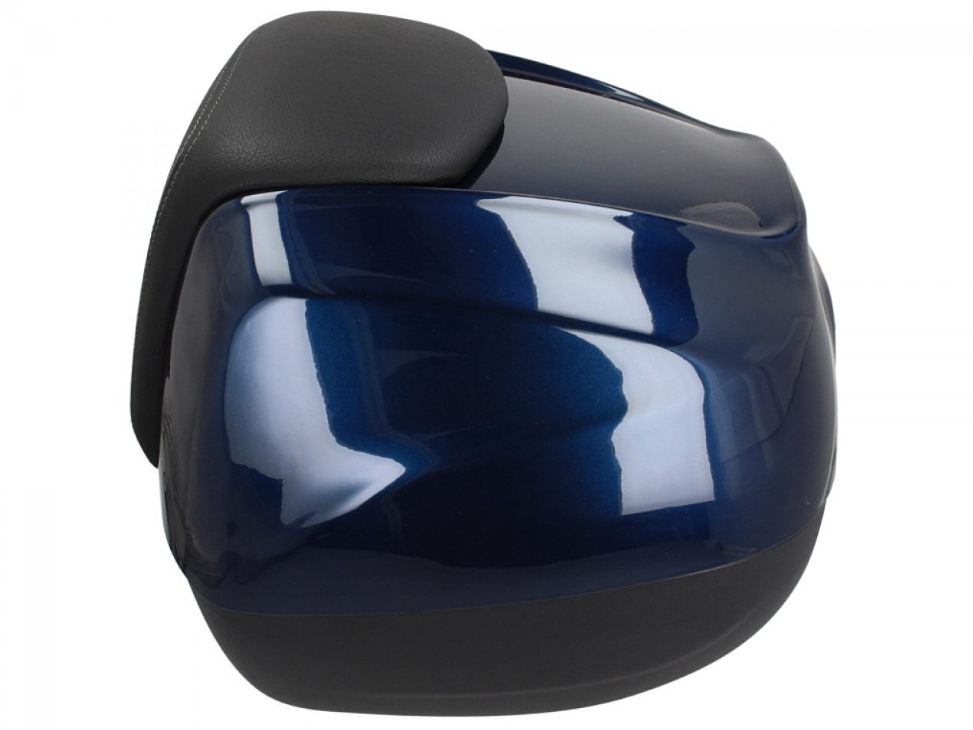 37L Top Case with Backrest for Piaggio Medley 125/150 (16-18) - Midnight Blue 222/A