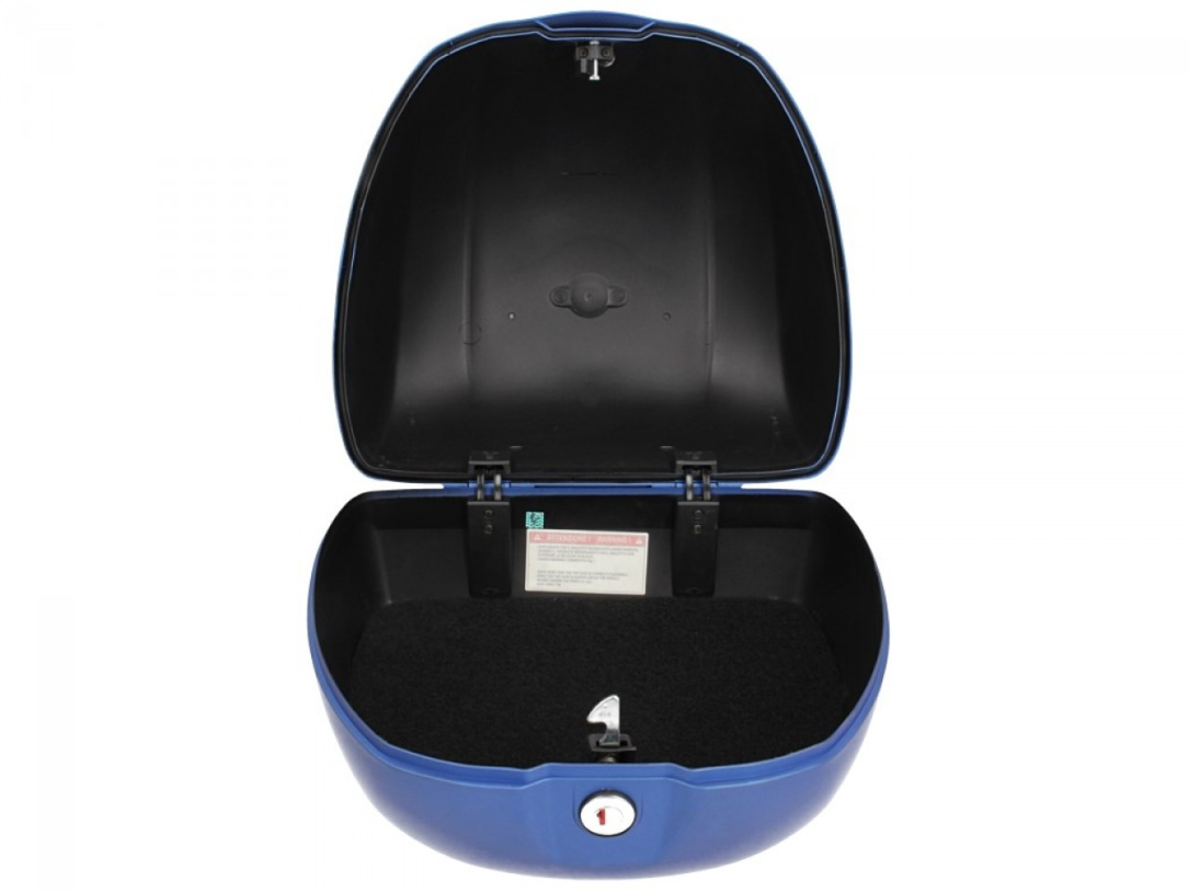 Original top case for Vespa Sprint Blue Matt Vivace 297/A